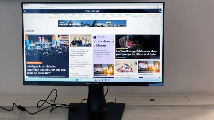 Revolucioná tu espacio de trabajo con la Banghó All In One Lite E24T: Elegancia y potencia al alcance de tu mano