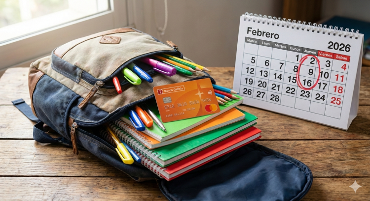 Banco Galicia y Visa: la maniobra para descontar $80.000 en útiles y uniformes antes de las clases