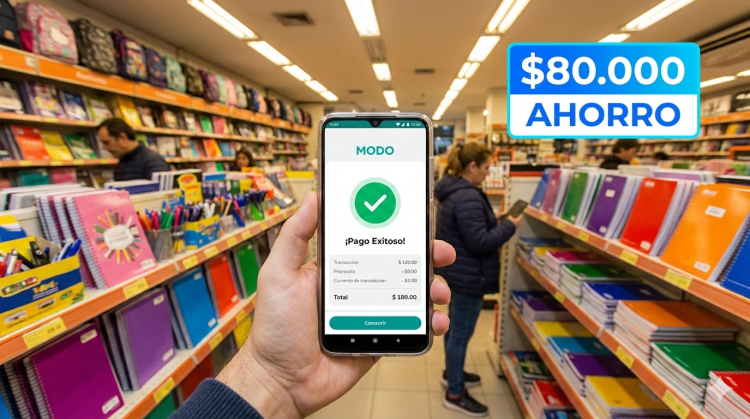 Banco Nación y MODO: el esquema exacto para ahorrar $80.000 en la “Canasta Escolar” durante febrero