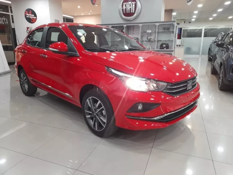 Fiat Cronos 1.3 Precision CVT 2024 – Rojo y Listo para Entregar