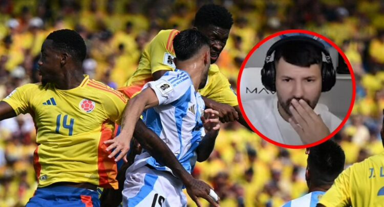 Kun Agüero reaccionó a triunfo Colombia ante Argentina y dardo a Néstor Lorenzo