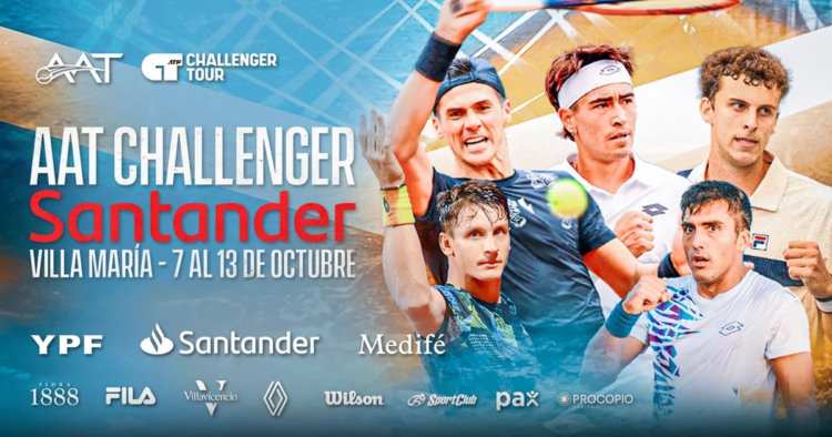 El Challenger de Villa María, el más grande de la Argentina, ya tiene a sus tenistas confirmados