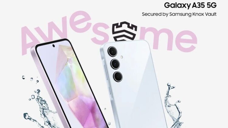 Samsung Galaxy A35 5G presentación
