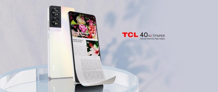 TCL 40 Nxtpaper 8GB Ram 256 GB Opalescent