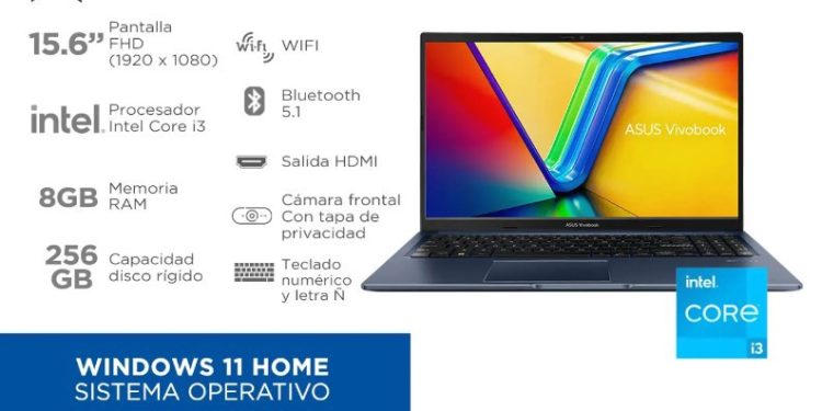 ¡MEGA OFERTA! 💻 Notebook ASUS Vivobook con 40% OFF y 12 Cuotas Sin Interés