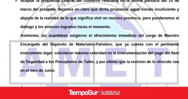 AMET Confirma: Aceptación de la Nueva Oferta Salarial del Gobierno – Detalles del Acuerdo