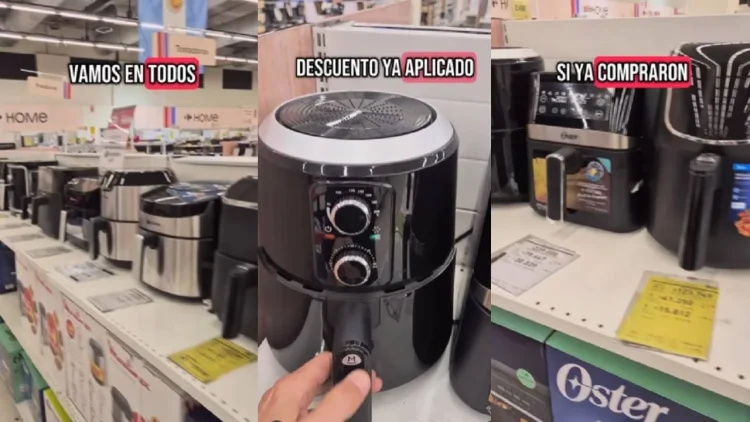 ¡Imperdible! El supermercado que revoluciona con sus ofertas en freidoras de aire: modelos y precios que no te podés perder
