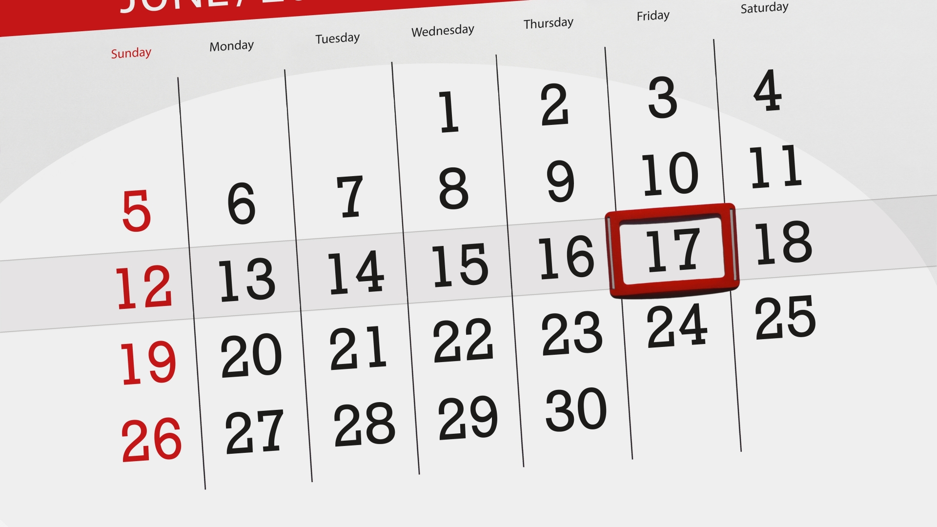 Confirmado: se viene un fin de semana XL en junio con 4 días seguidos de descanso